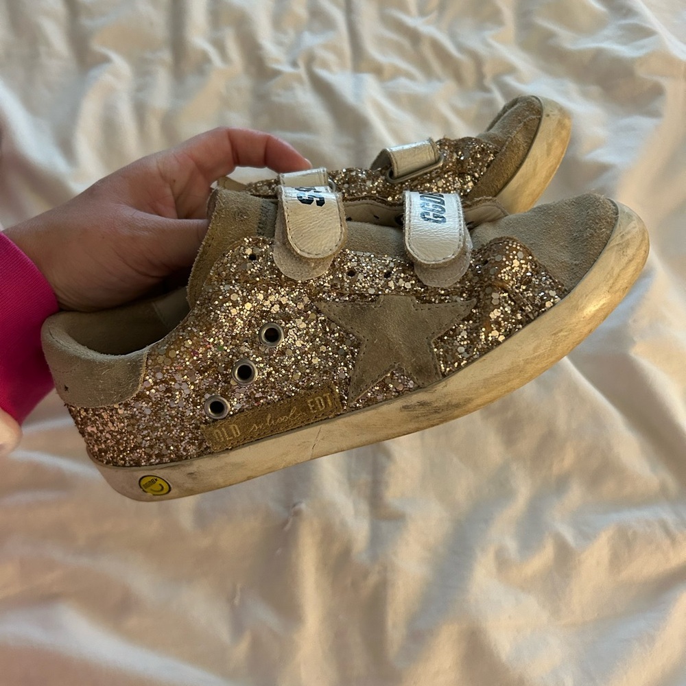 Golden Goose Velcro Sneakers